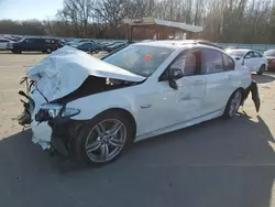 Salvage cars for sale at Glassboro, NJ auction: 2013 BMW 550 I