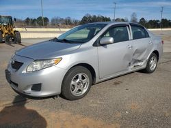 Salvage cars for sale from Copart Gainesville, GA: 2010 Toyota Corolla Base