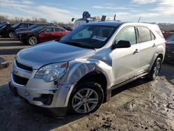 Chevrolet salvage cars for sale: 2015 Chevrolet Equinox LS