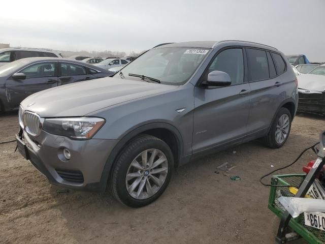 2017 BMW X3 XDRIVE28I