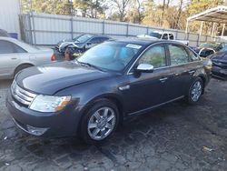 Salvage cars for sale from Copart Austell, GA: 2008 Ford Taurus Limited