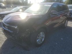 Salvage cars for sale from Copart Riverview, FL: 2017 KIA Sorento LX