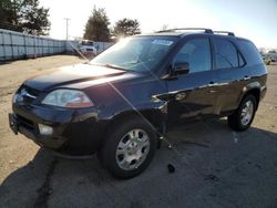 Salvage cars for sale from Copart Moraine, OH: 2002 Acura MDX