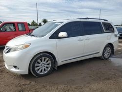 Toyota salvage cars for sale: 2013 Toyota Sienna XLE