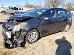 Salvage cars for sale at Chatham, VA auction: 2014 Toyota Prius V