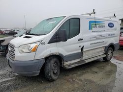Salvage cars for sale from Copart Eugene, OR: 2015 Ford Transit T-250