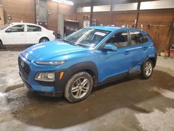 Salvage cars for sale at Ebensburg, PA auction: 2018 Hyundai Kona SE