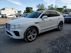 Bentley Bentayga salvage cars for sale: 2021 Bentley Bentayga