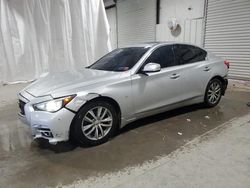 Salvage cars for sale at Albany, NY auction: 2015 Infiniti Q50 Base