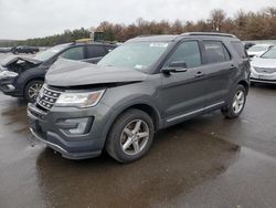 Ford Explorer salvage cars for sale: 2017 Ford Explorer XLT