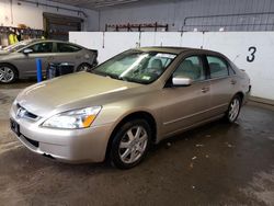 Salvage cars for sale at Candia, NH auction: 2005 Honda Accord EX