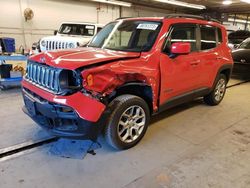 Salvage cars for sale at Wheeling, IL auction: 2016 Jeep Renegade Latitude