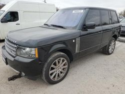 Land Rover Range Rover salvage cars for sale: 2010 Land Rover Range Rover HSE Luxury
