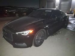 Salvage cars for sale from Copart Memphis, TN: 2018 Infiniti Q60 Luxe 300