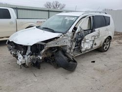 Salvage cars for sale at Wichita, KS auction: 2007 Mitsubishi Outlander XLS