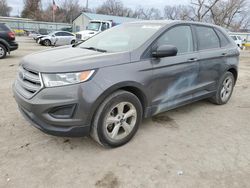 Salvage cars for sale from Copart Wichita, KS: 2015 Ford Edge SE