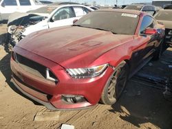 Salvage cars for sale at Brighton, CO auction: 2017 Ford Mustang GT