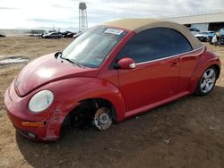 Salvage cars for sale at Phoenix, AZ auction: 2006 Volkswagen New Beetle Convertible Option Package 2