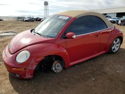 Volkswagen salvage cars for sale: 2006 Volkswagen New Beetle Convertible Option Package 2