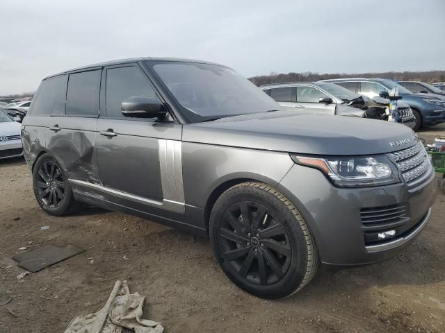 2016 Land Rover Range Rover HSE