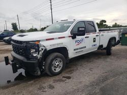 Vehiculos salvage en venta de Copart Miami, FL: 2022 Chevrolet Silverado C2500 Heavy Duty
