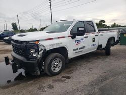 Salvage cars for sale from Copart Miami, FL: 2022 Chevrolet Silverado C2500 Heavy Duty