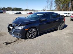 Salvage cars for sale from Copart Dunn, NC: 2017 Honda Civic EXL