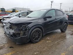 Salvage cars for sale at Chicago Heights, IL auction: 2017 Honda HR-V EX