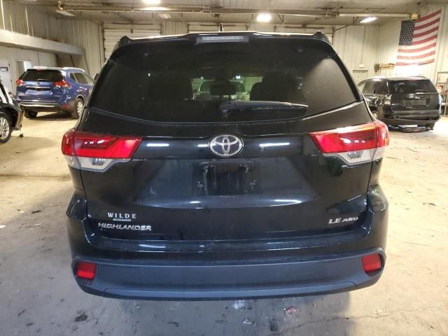 2019 Toyota Highlander LE