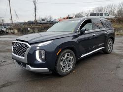 Salvage cars for sale from Copart Marlboro, NY: 2021 Hyundai Palisade Calligraphy