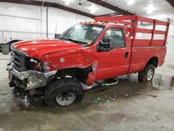 Salvage cars for sale from Copart Avon, MN: 2004 Ford F350 SRW Super Duty
