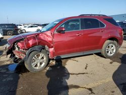 Salvage cars for sale at Woodhaven, MI auction: 2012 Chevrolet Equinox LT