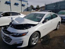 Salvage cars for sale at Albuquerque, NM auction: 2022 Chevrolet Malibu LS