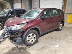 Salvage cars for sale at West Mifflin, PA auction: 2014 Honda CR-V LX