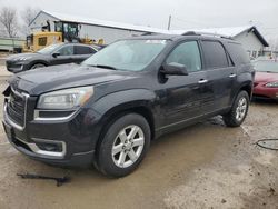 Salvage cars for sale from Copart Pekin, IL: 2013 GMC Acadia SLE