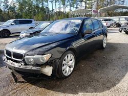 Salvage cars for sale from Copart Harleyville, SC: 2003 BMW 745 I