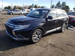 Mitsubishi salvage cars for sale: 2017 Mitsubishi Outlander SE