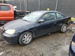 Salvage cars for sale from Copart Waldorf, MD: 2003 Honda Civic LX