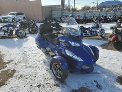 Salvage cars for sale from Copart Colorado Springs, CO: 2012 Can-Am Spyder Roadster RT