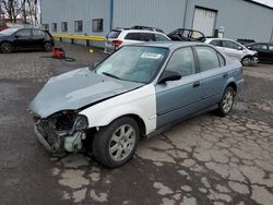 Honda salvage cars for sale: 1999 Honda Civic LX