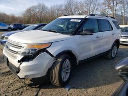 Ford Explorer salvage cars for sale: 2014 Ford Explorer XLT