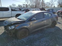 Salvage cars for sale at Gastonia, NC auction: 2016 Hyundai Elantra SE