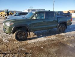 Salvage cars for sale from Copart Bismarck, ND: 2022 Toyota Tacoma Double Cab