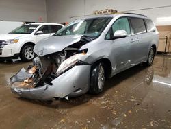 Toyota Sienna XLE salvage cars for sale: 2013 Toyota Sienna XLE