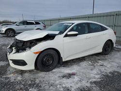 Salvage cars for sale from Copart Ontario Auction, ON: 2017 Honda Civic LX