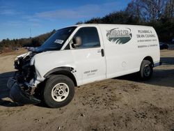 Salvage trucks for sale at North Billerica, MA auction: 2016 GMC Savana G2500