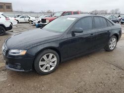 Salvage cars for sale at Kansas City, KS auction: 2011 Audi A4 Premium