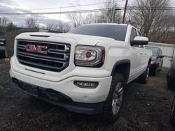 Salvage cars for sale at New Britain, CT auction: 2018 GMC Sierra K1500 SLE