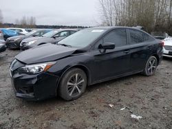 Salvage cars for sale at Arlington, WA auction: 2019 Subaru Impreza Premium