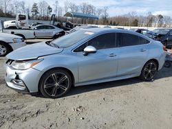 Vehiculos salvage en venta de Copart Spartanburg, SC: 2017 Chevrolet Cruze Premier